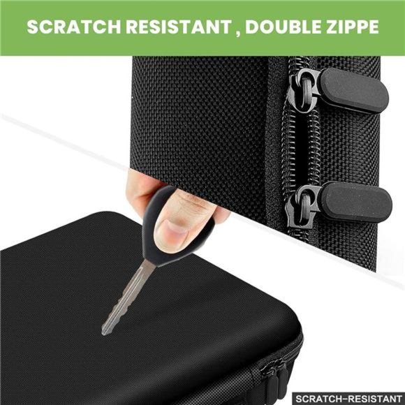 Card Storage Case for Trading Cards, 2000+ Card Deck Box, Card Holder (Grey) - Picture 7 of 7